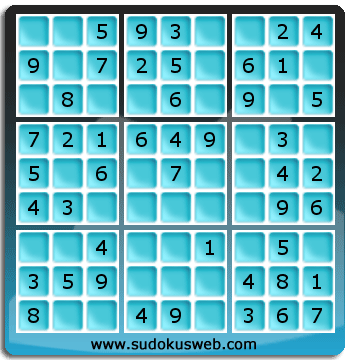 Sudoku de Niveau Très Facile