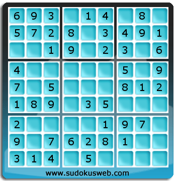 Nivel Muito Facil de Sudoku