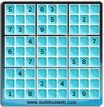 Sudoku von Fachmännischer höhe