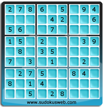 Sudoku von einfacher höhe