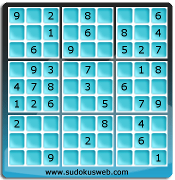 Nivel Facil de Sudoku