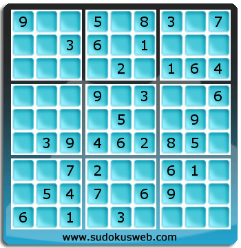 Sudoku von einfacher höhe