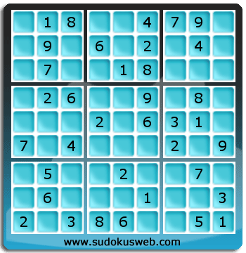 Nivel Facil de Sudoku