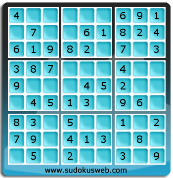 Sudoku de Nivel Muy Fácil