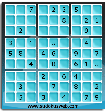 Nivel Facil de Sudoku