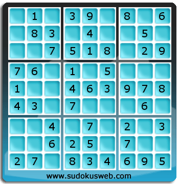 Sudoku de Nivel Muy Fácil