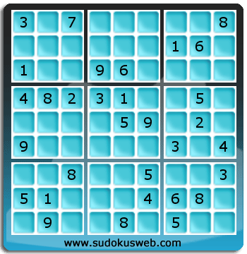 Sudoku von mittelmässiger höhe