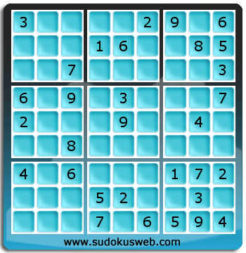 Sudoku von mittelmässiger höhe