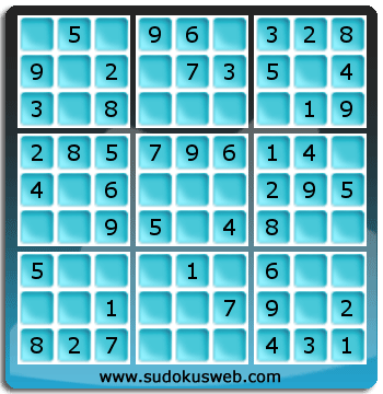 Sudoku de Nivel Muy Fácil