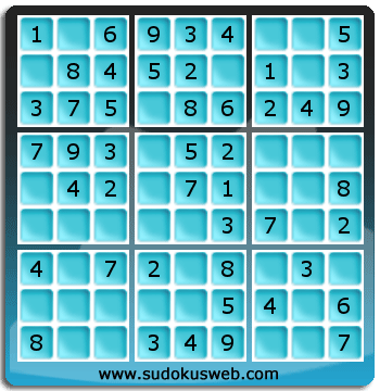 Sudoku de Niveau Très Facile