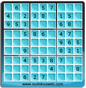 Sudoku von einfacher höhe