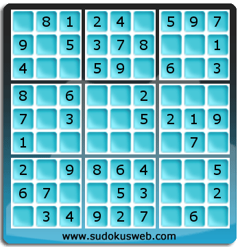 Sudoku de Nivell Molt Fàcil