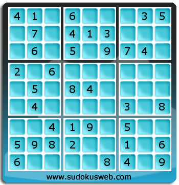 Nivel Facil de Sudoku