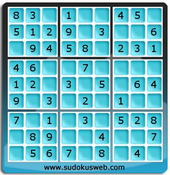 Nivel Muito Facil de Sudoku