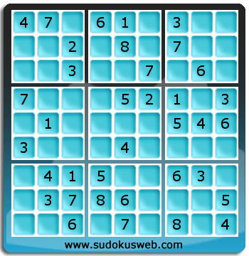 Sudoku von einfacher höhe