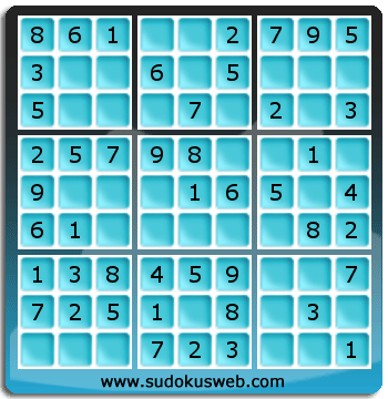 Sudoku von sehr einfacher höhe