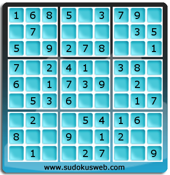 Sudoku von sehr einfacher höhe