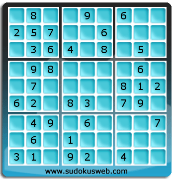 Sudoku von einfacher höhe