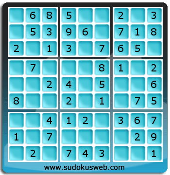 Sudoku de Niveau Très Facile