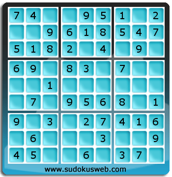 Sudoku de Nivel Muy Fácil