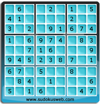 Sudoku de Niveau Très Facile