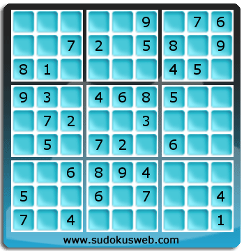 Nivel Facil de Sudoku