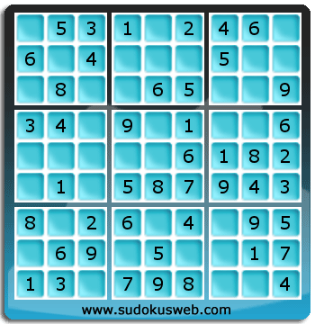 Sudoku von sehr einfacher höhe