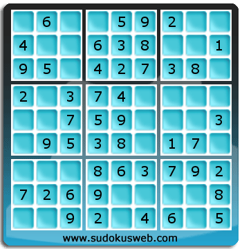 Sudoku von sehr einfacher höhe