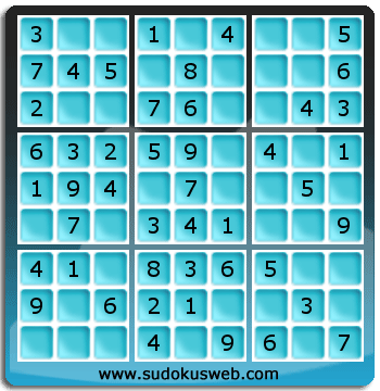 Sudoku von sehr einfacher höhe