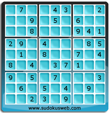 Sudoku de Niveau Facile