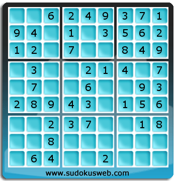 Sudoku de Nivel Muy Fácil