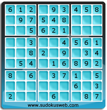 Sudoku de Niveau Très Facile