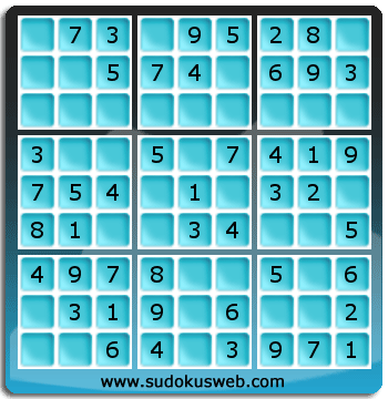 Sudoku von sehr einfacher höhe