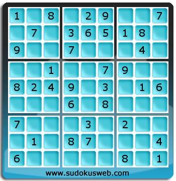 Nivel Facil de Sudoku