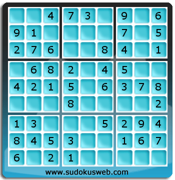 Sudoku de Niveau Très Facile