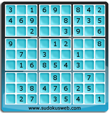 Sudoku von sehr einfacher höhe