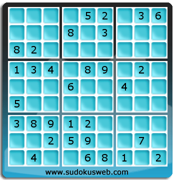 Sudoku von mittelmässiger höhe