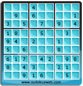 Sudoku von einfacher höhe