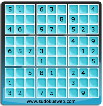 Sudoku von einfacher höhe