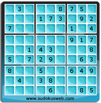 Sudoku von einfacher höhe