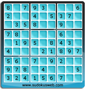 Sudoku de Nivel Muy Fácil