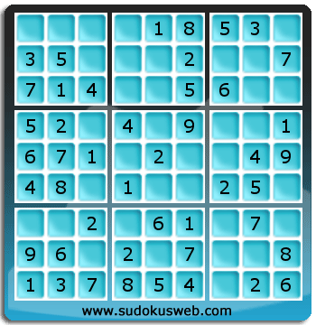 Sudoku von sehr einfacher höhe