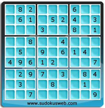 Sudoku von einfacher höhe