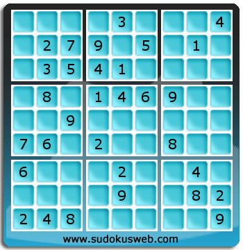 Sudoku von mittelmässiger höhe Sudoku von mittelmässiger höhe