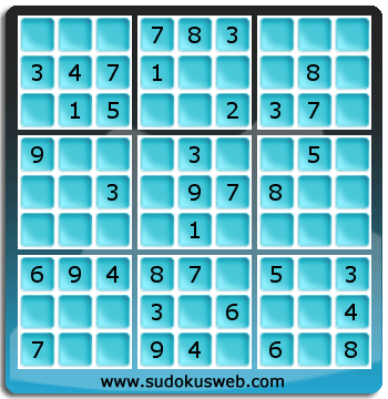 Sudoku von einfacher höhe