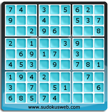 Sudoku de Niveau Très Facile