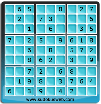 Sudoku de Nivel Muy Fácil