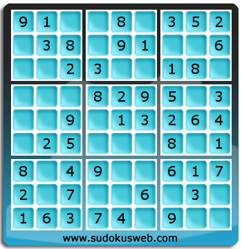 Sudoku de Niveau Très Facile