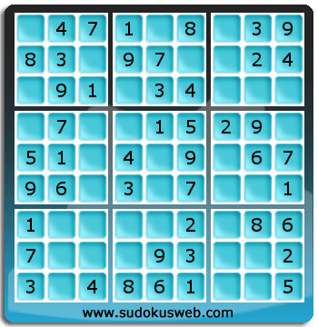 Sudoku von sehr einfacher höhe