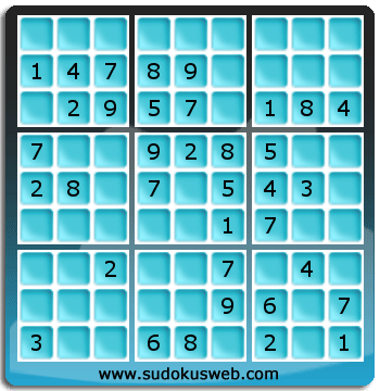 Sudoku von einfacher höhe